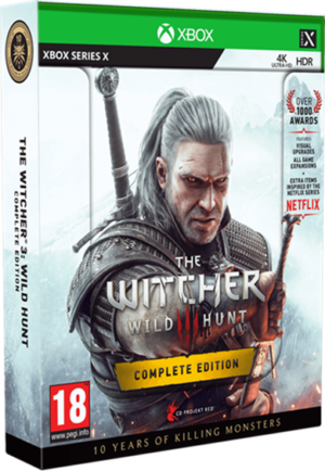XSX - The Witcher 3: The Wild Hunt - Complete Edition  + 10th Anniversary Steelbook