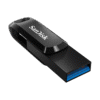 SanDisk Ultra Dual Drive Go/32GB/USB 3.1/USB-A + USB-C/Černá