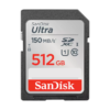 SanDisk Ultra SDXC 512GB 150MB/s Class10 UHS-I