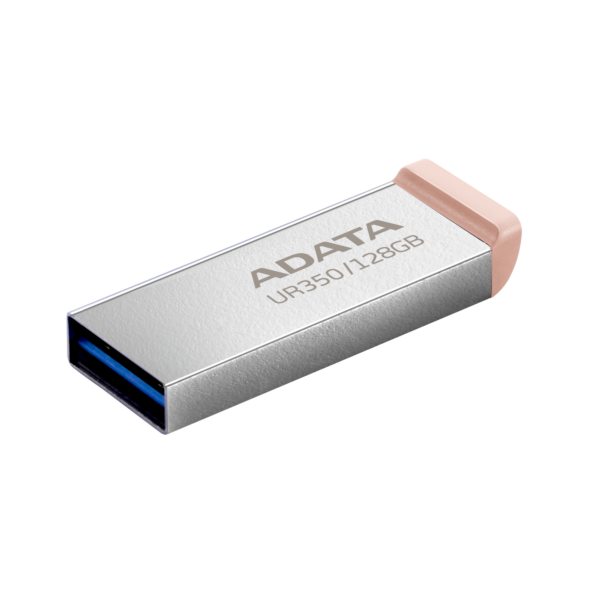 ur350_03__brown_128gb ADATA UR350/128GB/USB 3.2/USB-A/Hnědá