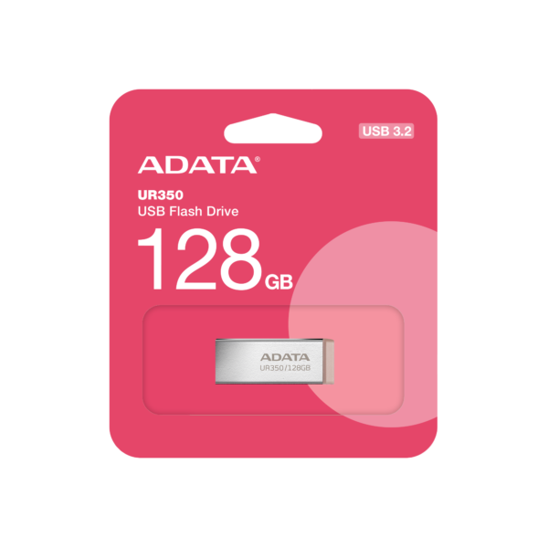 ur350_pk_2000x2000_bg_128gb ADATA UR350/128GB/USB 3.2/USB-A/Hnědá