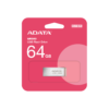 ADATA UR350/64GB/USB 3.2/USB-A/Hnědá