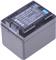 Baterie T6 power Canon BP-727, 2400mAh, 8,6Wh, černá