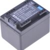 Baterie T6 power Canon BP-727, 2400mAh, 8,6Wh, černá