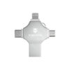 viking_flash_silver_1000-1-_s Viking 4v1/Flash USB/16GB/USB 3.0/USB-A + USB-C/+ Adaptér/Stříbrná