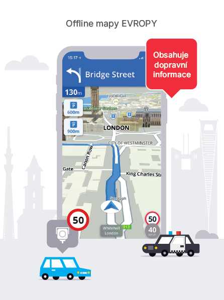 Sygic Voucher - Europe - Premium, Real View, Traffic, Lifetime