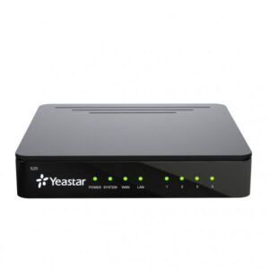 yeastar-s20-front-web2_s Yeastar S20, IP PBX, až 4 porty, 20 uživatelů, 10 hovorů