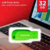SanDisk Cruzer Blade/32GB/USB 2.0/USB-A/Zelená