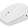 Lenovo 300 Wireless Compact/Kancelářská/Optická/1 000 DPI/Bezdrátová USB/Bílá
