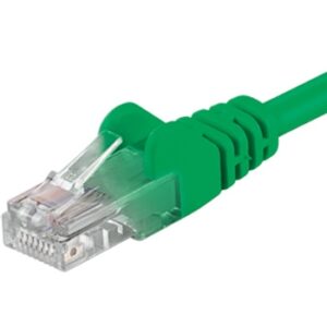 zelena-8 Patch kabel UTP RJ45-RJ45 level CAT6, 1,5m, zelená