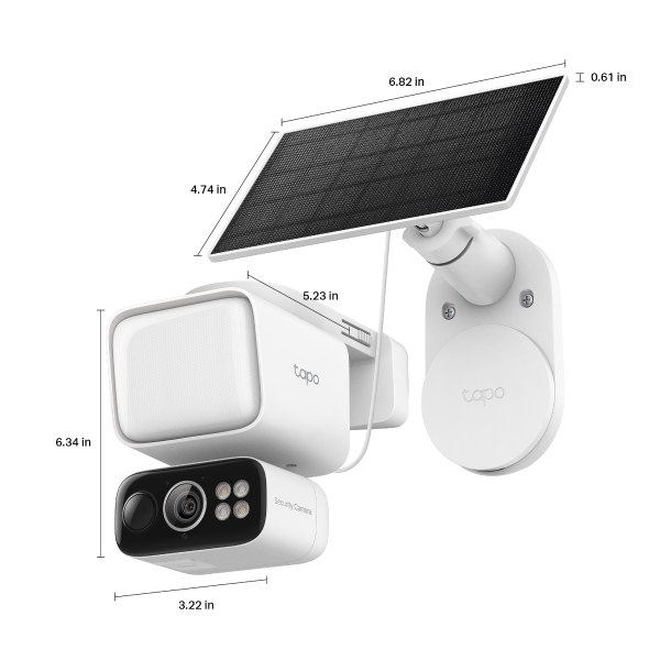 Tapo C615F KIT Solar-Powered Floodlight Pan/Tilt