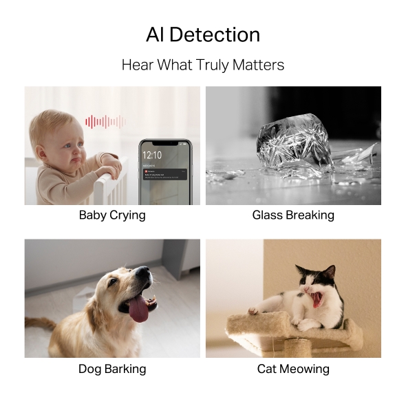 04-8 Mercusys MC230 Pan/Tilt Home Security WiFi Camera