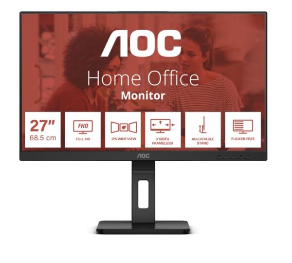 0_s AOC/27E3QAF/27"/IPS/FHD/75Hz/4ms/Black/3R