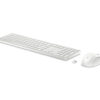 HP 655 Wireless keyboard mouse White