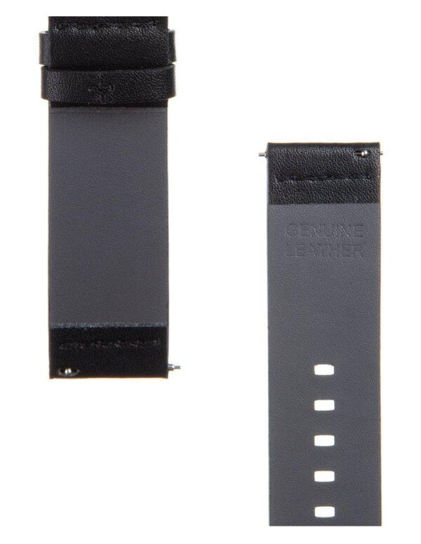 Tactical 307 Kožený Řemínek 22mm Black