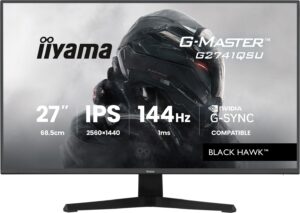 iiyama G-Master/G2741QSU-B1/27"/IPS/QHD/144Hz/1ms/Černá/3R