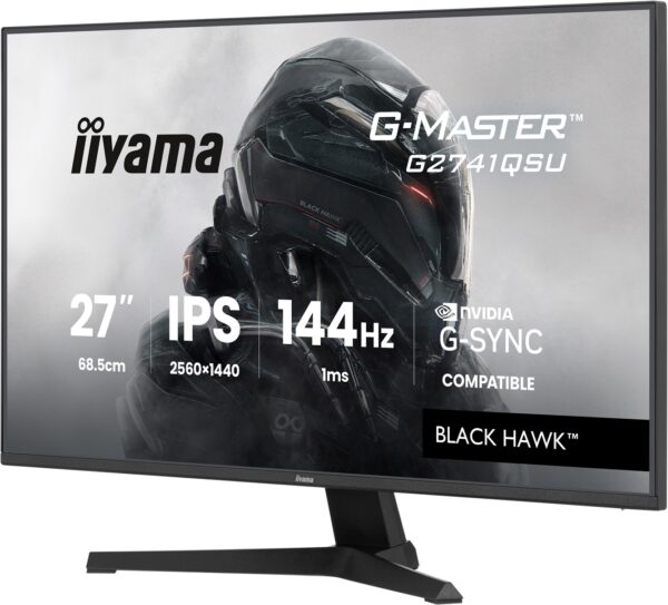 iiyama G-Master/G2741QSU-B1/27"/IPS/QHD/144Hz/1ms/Černá/3R