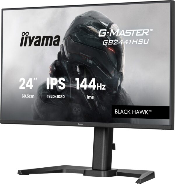 iiyama G-Master/GB2441HSU-B1/23,8"/IPS/FHD/144Hz/1ms/Černá/3R