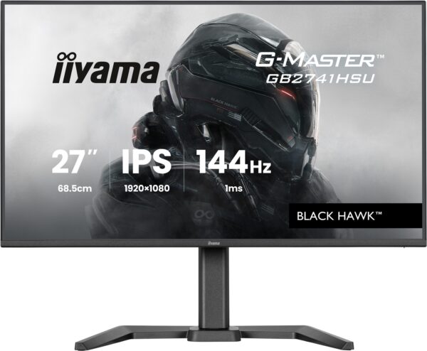 iiyama G-Master/GB2741HSU-B1/27"/IPS/FHD/144Hz/1ms/Černá/3R