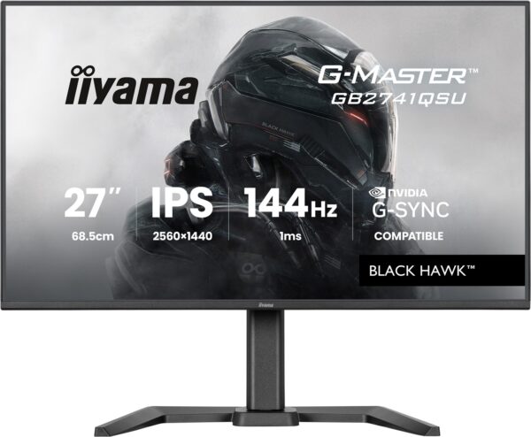 GB2741QSU-B1-1 iiyama G-Master/GB2741QSU-B1/27"/IPS/QHD/144Hz/1ms/Černá/3R