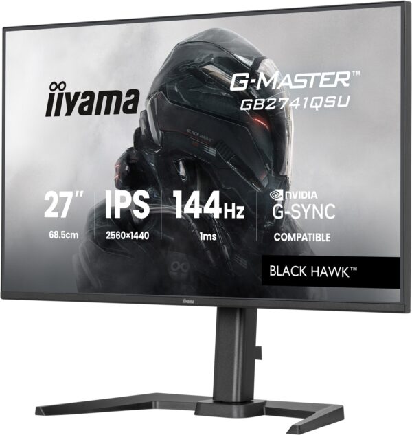GB2741QSU-B1-4 iiyama G-Master/GB2741QSU-B1/27"/IPS/QHD/144Hz/1ms/Černá/3R