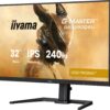 iiyama G-Master/GB3290QSU-B1/31,5"/IPS/QHD/240Hz/1ms/Černá/3R