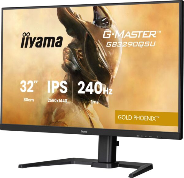 iiyama G-Master/GB3290QSU-B1/31,5"/IPS/QHD/240Hz/1ms/Černá/3R