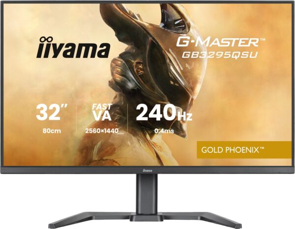 iiyama G-Master/GB3295QSU-B1/31,5"/VA/QHD/240Hz/0,4ms/Černá/3R