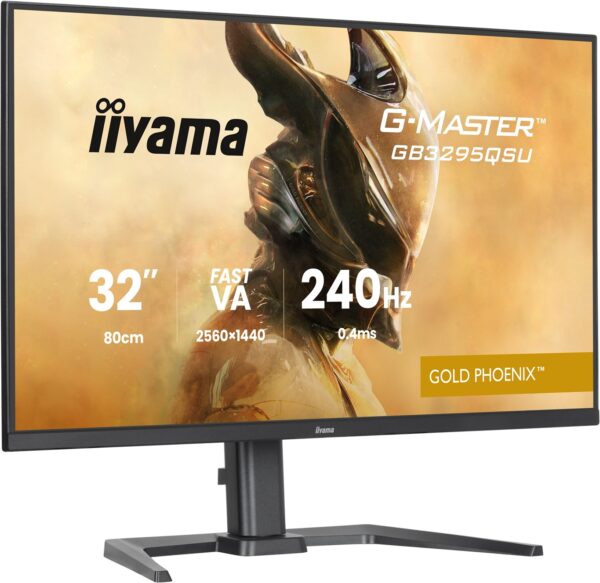 iiyama G-Master/GB3295QSU-B1/31,5"/VA/QHD/240Hz/0,4ms/Černá/3R