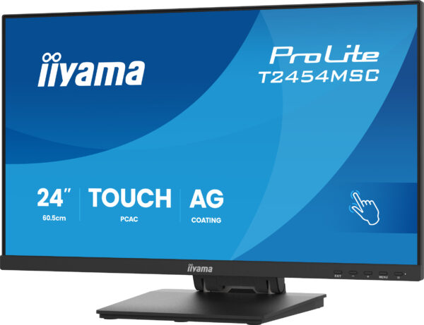 24" iiyama T2454MSC-B3AG - IPS,FHD,USB,repro