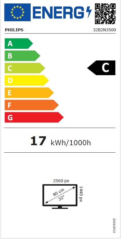 32" LED Philips 32B2N3500