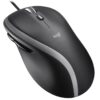 Logitech M500s/Kancelářská/Optická/Pro praváky/4 000 DPI/Drátová USB/Černá