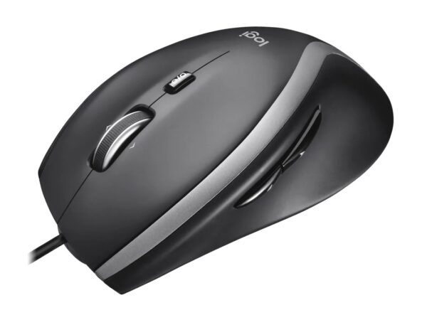 Logitech M500s/Kancelářská/Optická/Pro praváky/4 000 DPI/Drátová USB/Černá