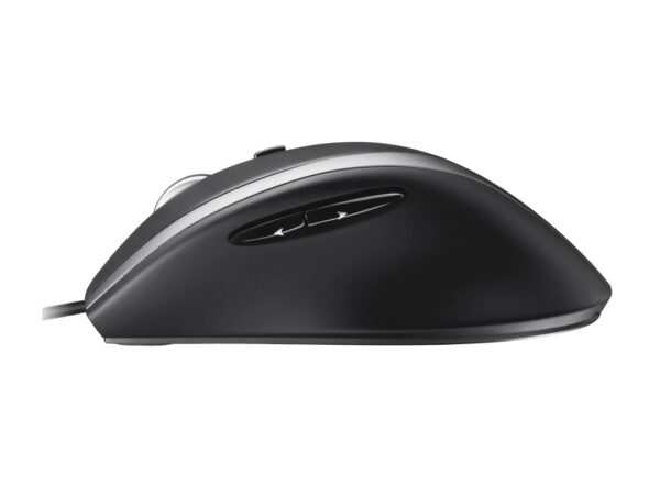 Logitech M500s/Kancelářská/Optická/Pro praváky/4 000 DPI/Drátová USB/Černá