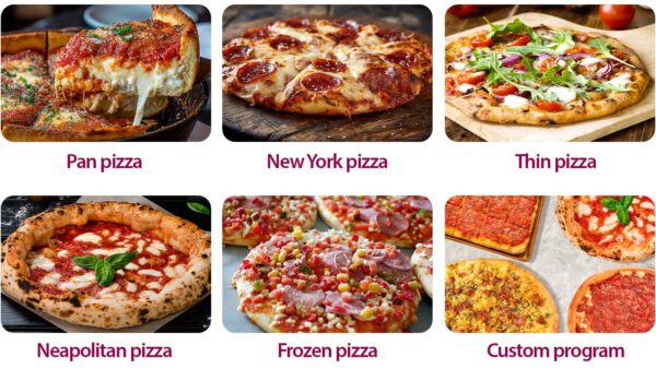 Salente Vulcano, elektrická pizza pec, 450°C