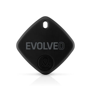 EVOLVEO TrackTag, Bluetooth lokátor s Apple Find My, černý