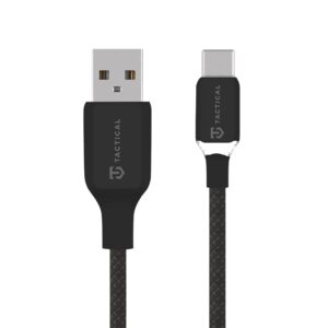 Tactical Stitch Thread Cable USB-A/USB-C 2m Black