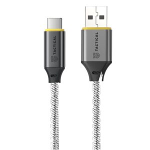 Tactical Fast Rope Aramid 2.0 Cable USB-A/USB-C 1m