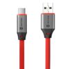 Tactical Fat Man 2.0 Cable USB-A/USB-C 1m Red