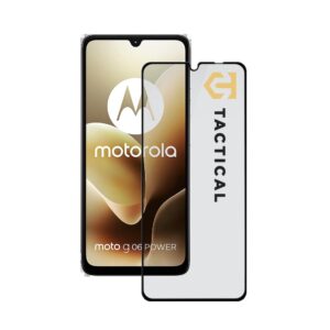 Tactical Glass Shield 5D sklo pro Motorola Moto G06/G06 Power Black
