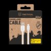Tactical Stitch Thread Cable USB-A/USB-C 2m White