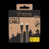 Tactical Stitch Thread Cable USB-C/USB-C 0.3m Black