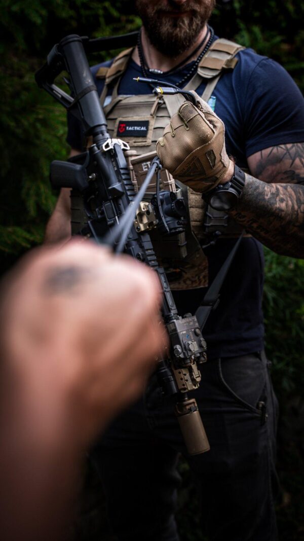 Tactical Fast Rope Aramid 2.0 Cable USB-A/USB-C 2m