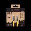 Tactical Fat Man 2.0 Cable USB-C/USB-C 1m Yellow