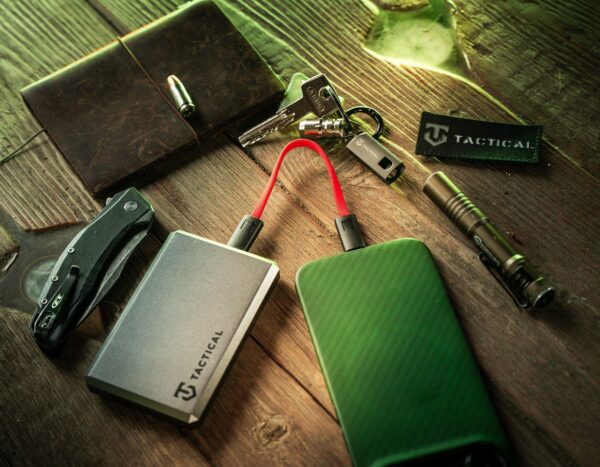 Tactical OODA Loop Cable USB-C/USB-C Red