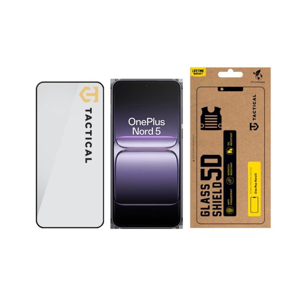 Tactical Glass Shield 5D sklo pro OnePlus Nord 5 Black