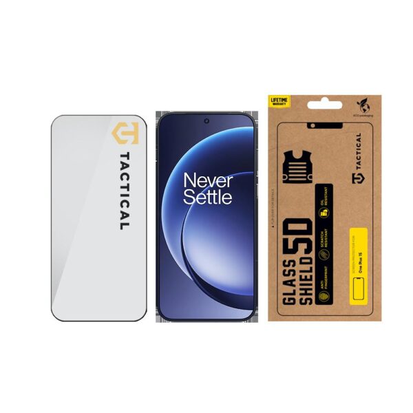 Tactical Glass Shield 5D sklo pro OnePlus 15 Black