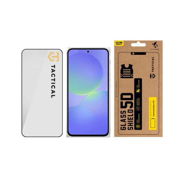 Tactical Glass Shield 5D sklo pro Samsung Galaxy A37 Black