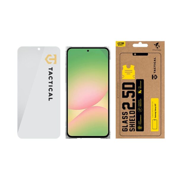 Tactical Glass Shield 2.5D sklo pro Samsung Galaxy A57 Clear