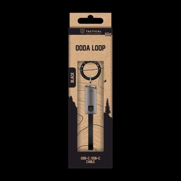 Tactical OODA Loop Cable USB-C/USB-C Black